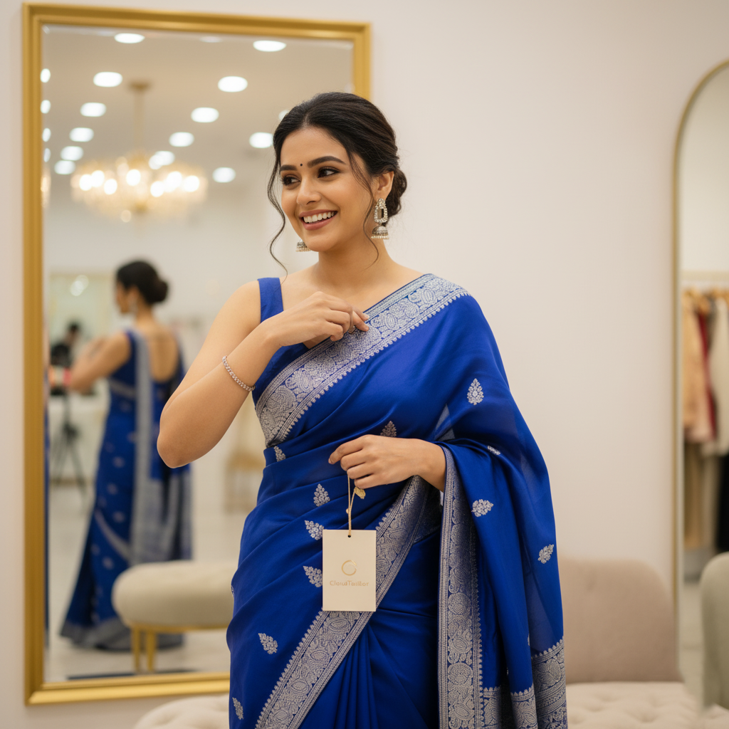 4 Must-Have Beautiful Traditional Indian Sarees and Ready to Wear From CloudTailor