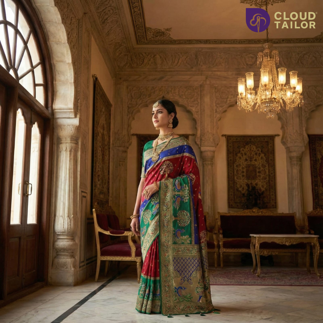 A Beginner’s Guide to Madhubani Styles Art on Sarees at CloudTailor in 