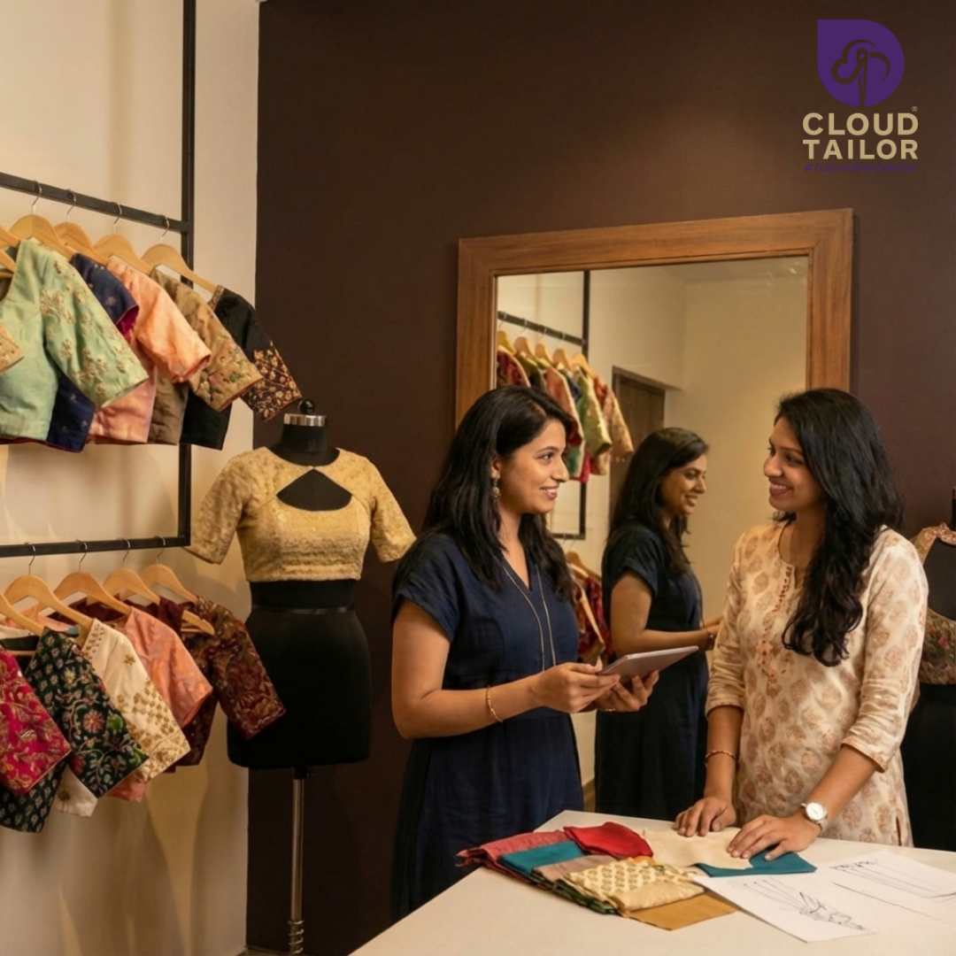 Custom Blouse Designs That Instantly Elevate Your Saree Look in |CloudTailor