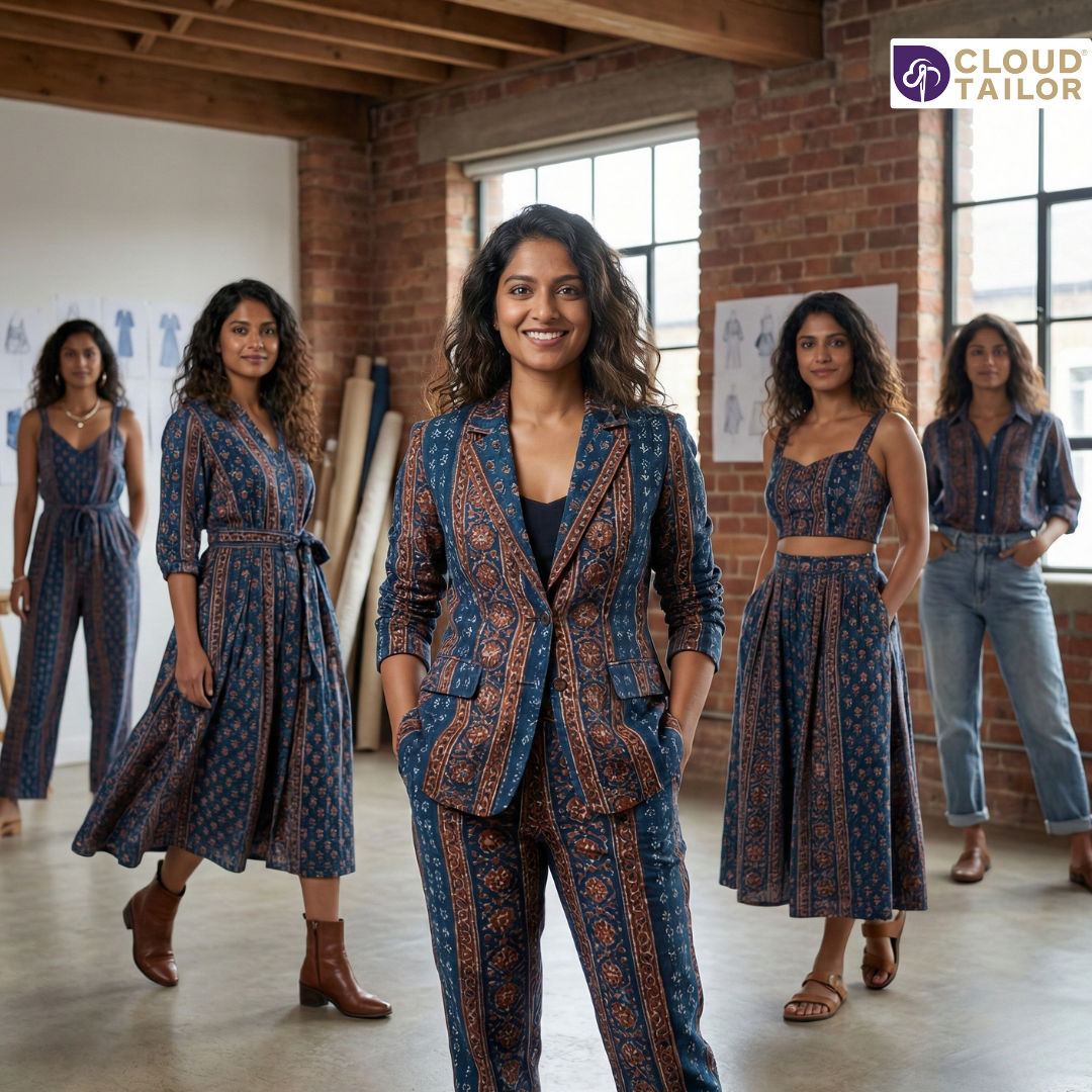 5 Stylish Ways to Turn Your Old Saree into a Trendy Western Outfit in | CloudTailor