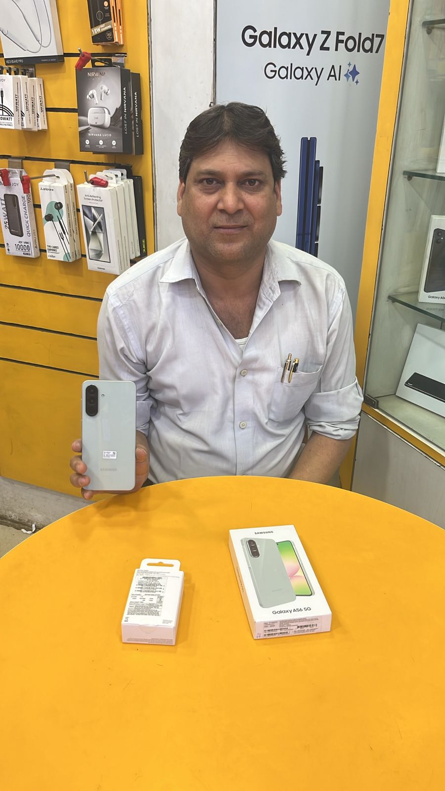 happy customer demo A56