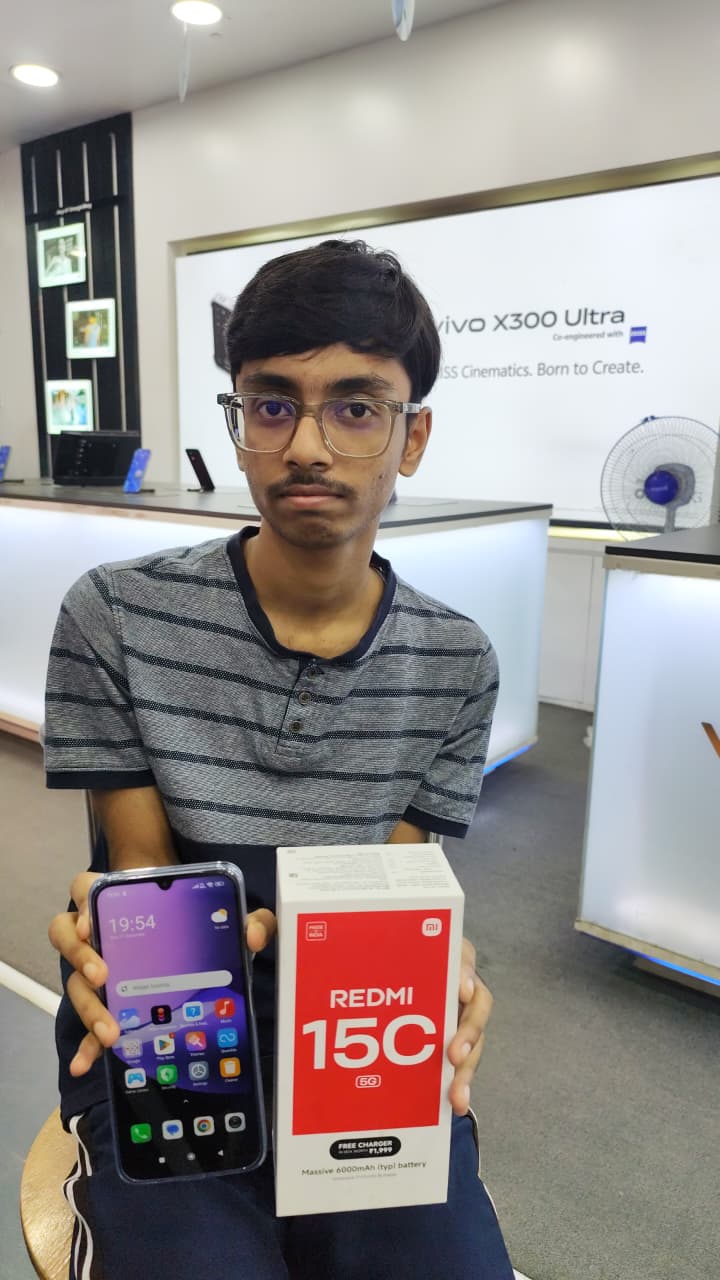 happy customer redmi 15c