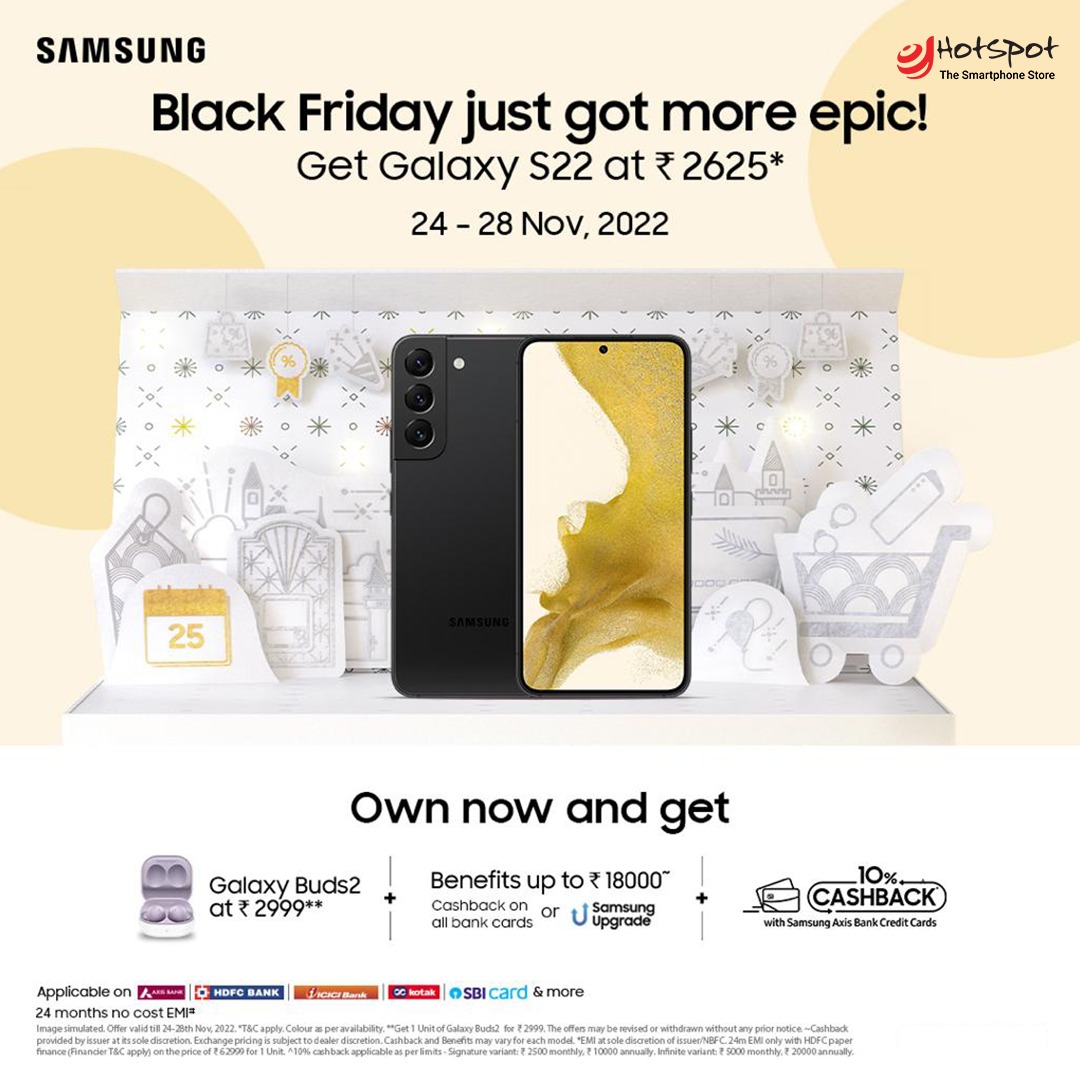 Black Friday Sale S22