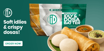 Soft idlies and crispy dosas