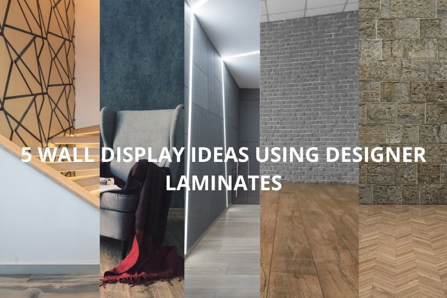 5 Wall Display Ideas Using Designer Laminates