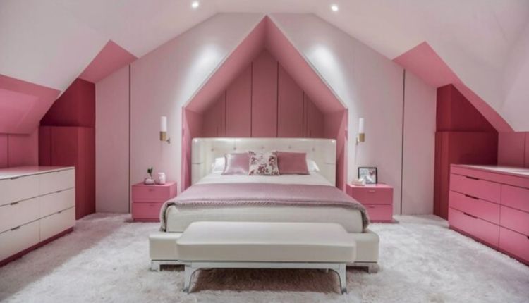 Designing a Luxurious Bedroom Suite with Elegant Pink Laminates