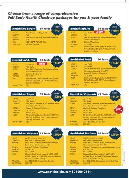 New Packages from 01-04-2022