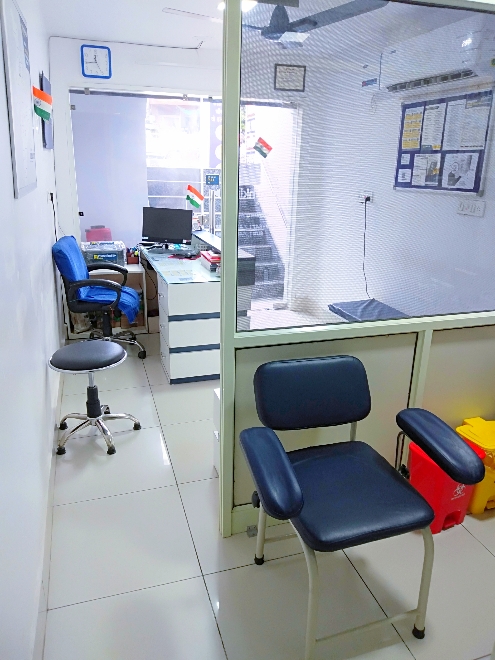 RECEPTION & SAMPLE COLLECTION ROOM