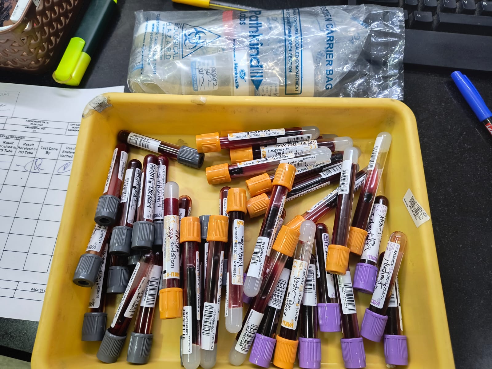 Our Samples at Pathkind Labs Dehradun