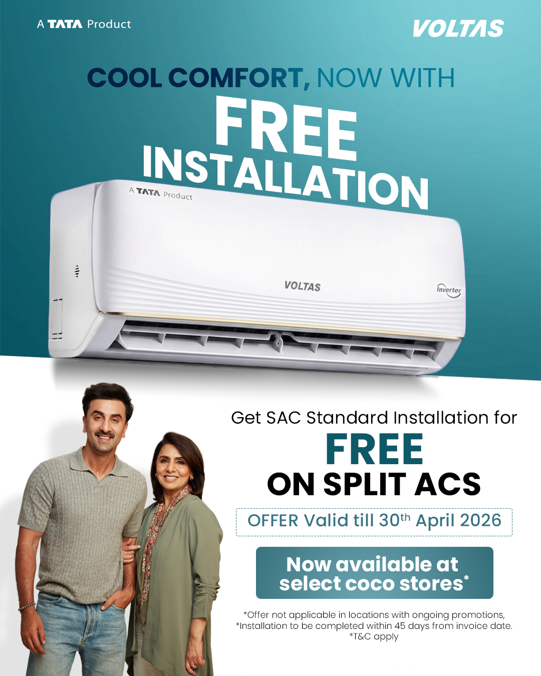 Cool Comfort With Free Installation 2