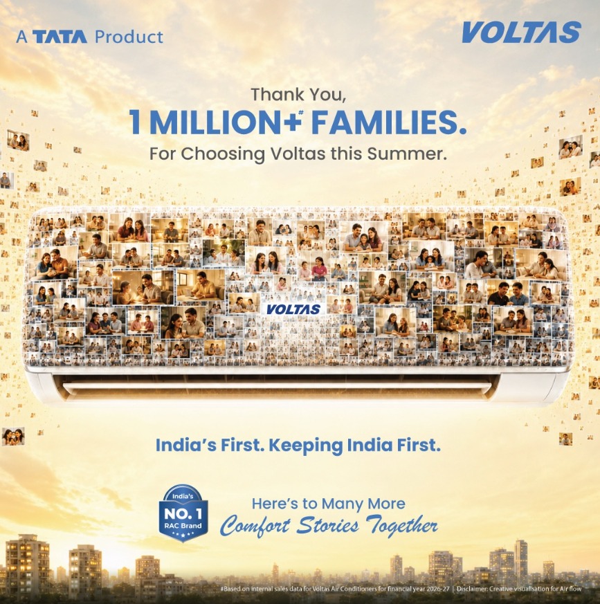 Cool Comfort Milestone: 1M Families Trust Voltas