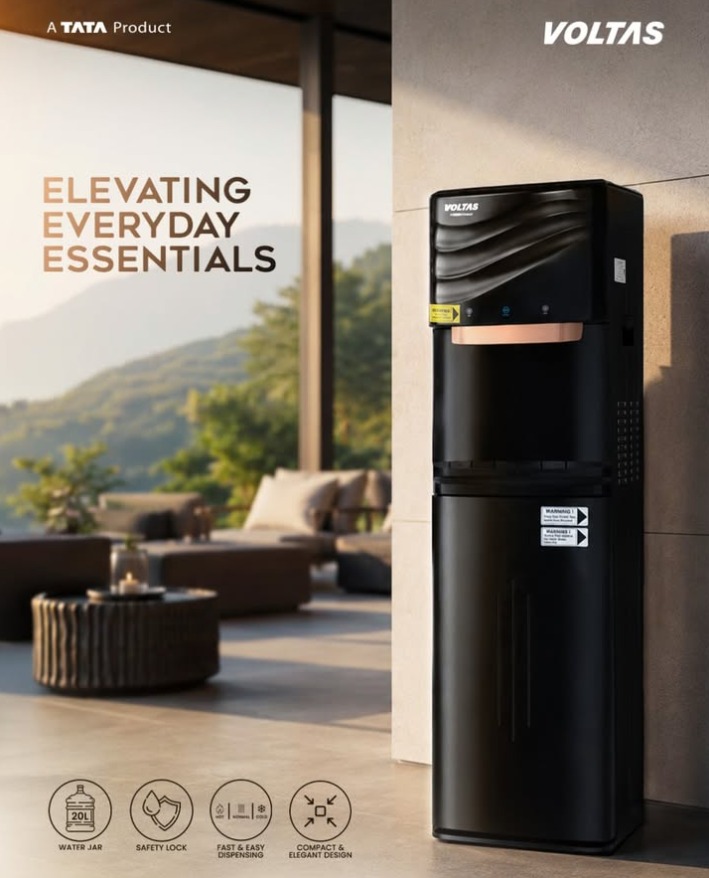 Modern Hydration with Voltas Water Dispensers